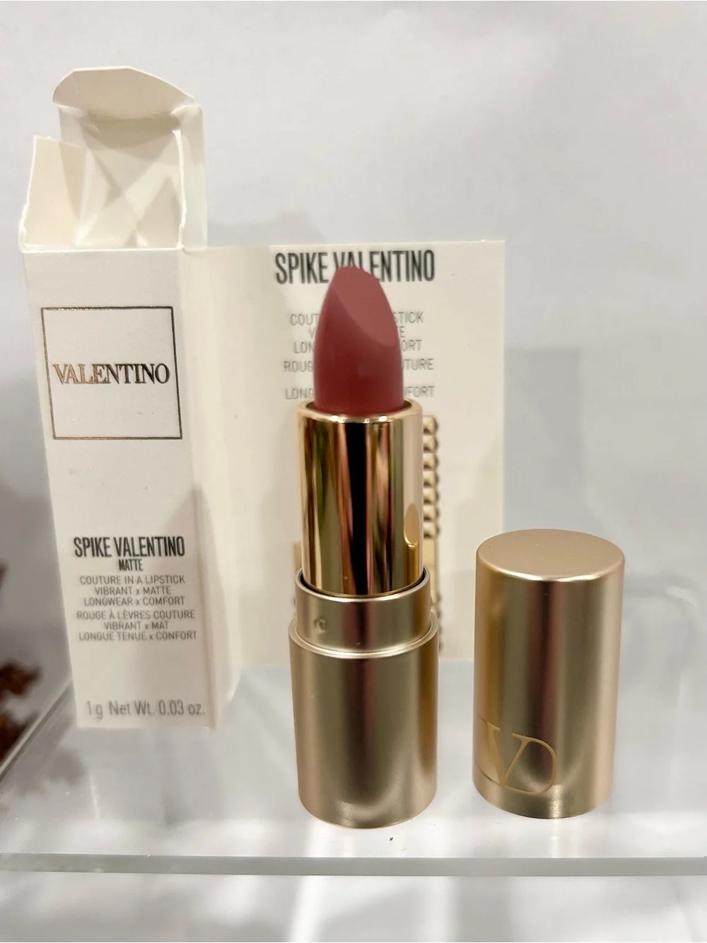 Valentino Spike Valentino Matte Lipstick -Couture In The Streets - 134R